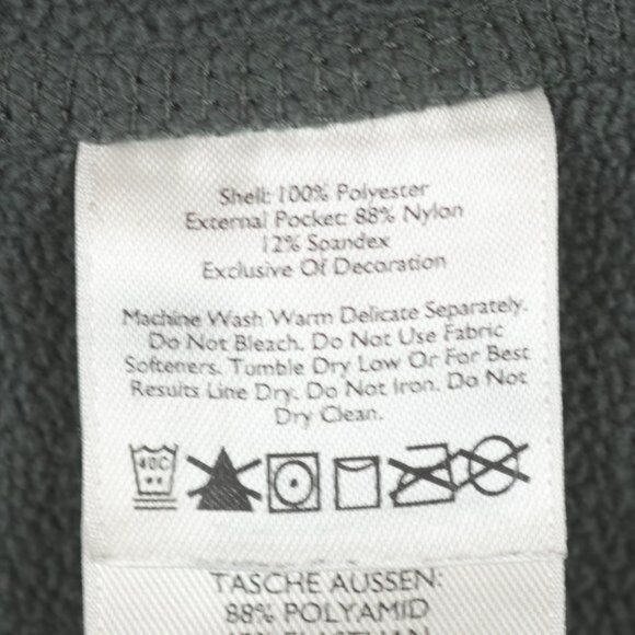 Eddie Bauer First Ascent Women's Small Gray PolarTec Fleece 1/4 Zip Pullover - Picture 9 of 9